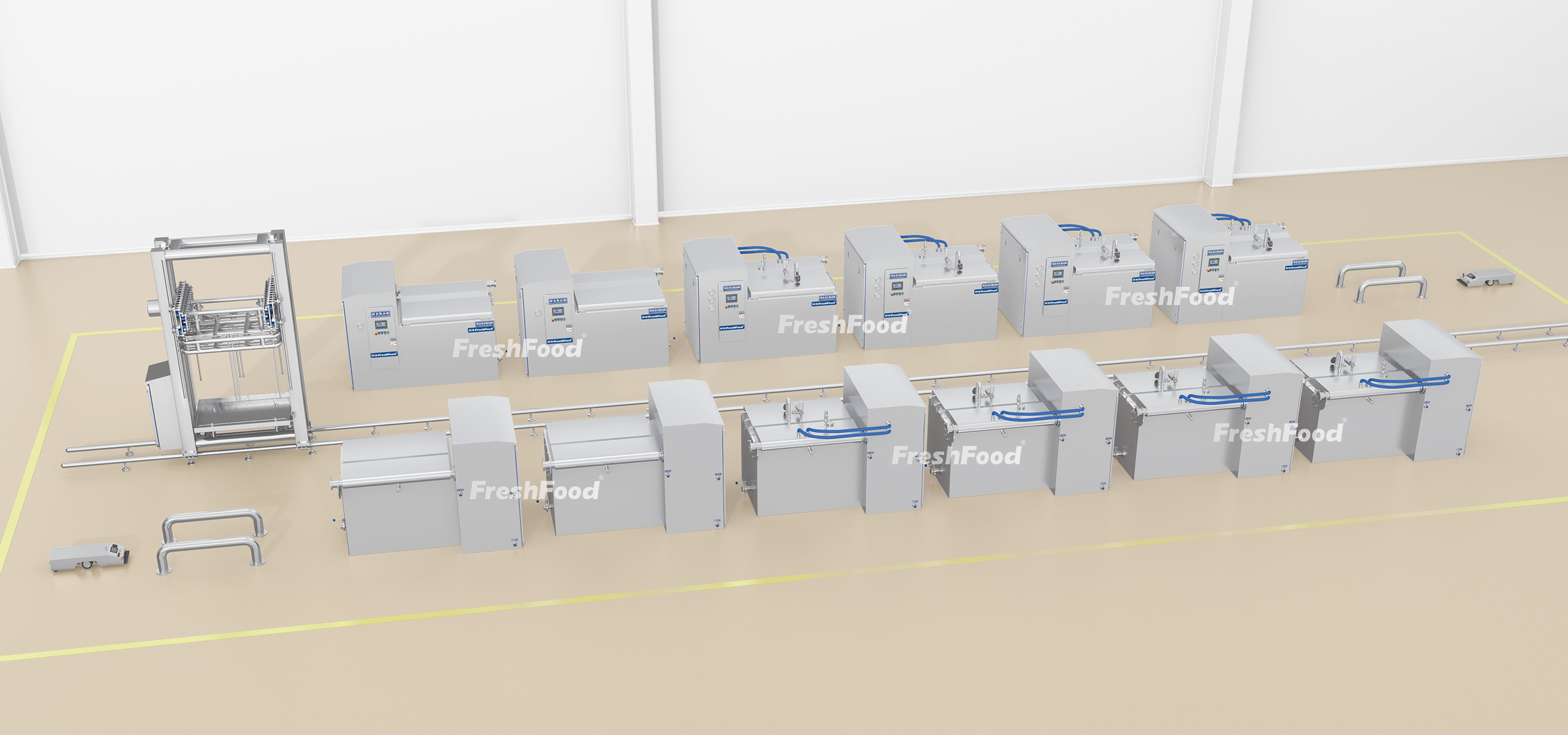 鲜食智能卤煮线